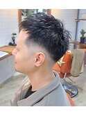 フェードショート　バーバスタイル　
