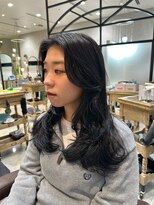 ザザ シンジュク(ZA/ZA shinjuku)&nbsp;ふんわりレイヤーとオイルカラー