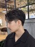 （メンズ）頭皮すっきり爽快！カット＋スキャルプスパ