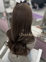 エヌアイ オモテサンドウ(ni omotesando)&nbsp;☆透明感ショコラブラウン ファイバープレックスケアカラー☆