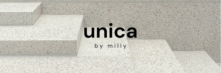 ユニカバイミリー(unica by milly)のサロンヘッダー