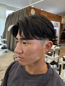 メンズカノエ 山口小郡店(Men's CANOE) 刈り上げ毛流れショート