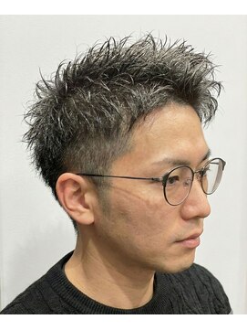 ブレイブボーイズ(BRAVE Boyz) 爽やかアップバング×大人フェード［BRAVE Boys］