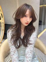 ロンドシトリン 四条烏丸(Lond citrine) 【五島巨幹】ハッシュカット/ワンホンレイヤー/グレージュ/前髪
