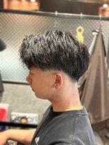 trriger men’s shop/トリガー/十三/メンズ/パーマ/フェード【10/3 OPEN（予定）】 &nbsp;束感ナチュラルミディアム