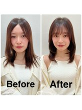 《Garland》顔まわりの似合わせデザインのこだわり！ナチュラルに小顔でかわいくなれる美容室の理由♪
