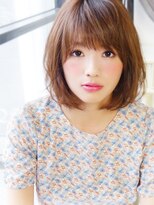 ヘア ジュレ ドゥ(hair jurer deux)&nbsp;【ヘアジュレドゥ 松田 】 シースルーバングで Love ボブディ☆