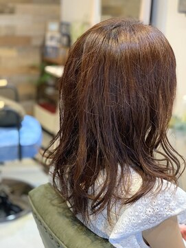 ルアナ ヘアアンドビューティ(Luana hair&beauty) オレンジピンク