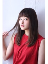 ブラウヘアアンドケア(care)&nbsp;ナチュラルストレート&暗髪ヘア