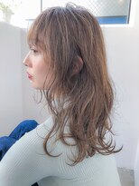 アコロン 吉祥寺(acoron.)&nbsp;小顔カット×ボブルフ×イルミナカラー×ピンクベージュ×吉祥寺