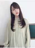 髪質改善センターパートロング　神保町