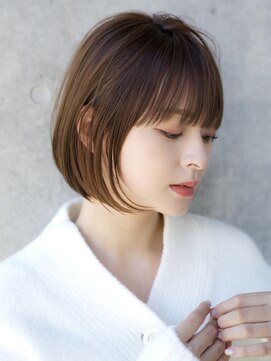 エインアンリー 表参道(AIN.ANLY.) 前髪あり大人ショートボブ20代30代40代【AIN.表参道】川原大地