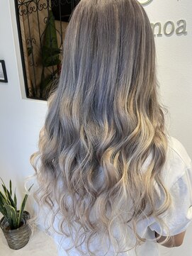 ラビスモア(Lovis moa) 魅力倍増カール/セミディ/シアーカラー/ダークアッシュ/姫カット