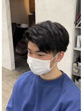 プライズ アイリス 池袋東口店(prize Iris) アシメアップバング/メンズ/カット/￥5280