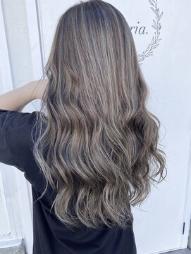 プルメリアドット(Plumeria.) Highlight × グレー