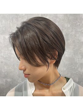 シールドヘアー 沖縄 新都心(C'LD Hair) 【 C’LD 】お客様スタイル_横顔まで美人な綺麗めショート