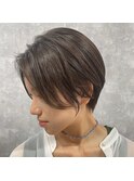 【 C’LD 】お客様スタイル_横顔まで美人な綺麗めショート