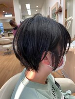 アメイジングヘアー 中沢店(AMAZING HAIR)&nbsp;ショートボブ/ハンサムショート/黒髪ショート/丸みショート/小顔