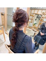 フィーユアンウル 梅田茶屋町(fille en uru.)&nbsp;ゆるっとふわっとな編みおろし