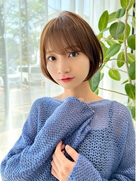 レイリー 原宿 表参道(Rayreee) 大人可愛い/丸みショートボブ