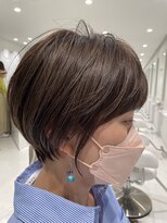 ウル(uru)&nbsp;☆お客様style☆大人可愛い丸みくびれショートボブ◎