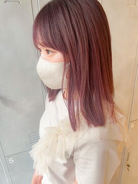 レイミュー 千葉(Lei miu) 【Lei橋本】pink＋ウルトワトリートメント☆