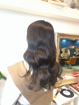 ケイト(kate) 【kate】大宮 ココアブラウン×艶巻きウェーブ