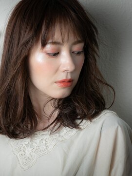 カバーヘア ブリス 上尾西口店(COVER HAIR bliss) グレージュアッシュくせ毛風ヘルシースタイルv上尾30代40代50代