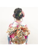 松山市/20代/30代/セレモニーヘアセット