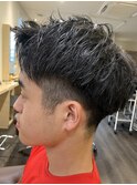 アップバングショート