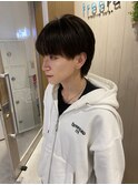 メンズ2wayバングナチュラルスタイル