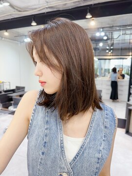 ファンナギンザ(FaNNa ginza) 切りっぱなしボブ/韓国/前髪/小顔/髪質改善/銀座