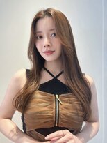 トリッカ シブヤ(TRICCA SHIBUYA)&nbsp;ロングレイヤー/ 韓国巻き/ ベージュカラー