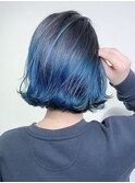 ミニボブ♪大人アクアアッシュ