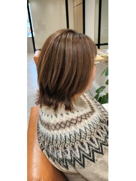 パウダーヘアー ルミニティ(powder hair luminity) 白髪ぼかしハイライトカラー