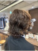 レイヤーパーマ。ショートウルフ【PiNo井上】