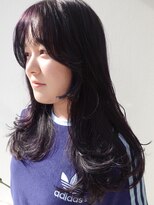 フォークロア 本店(Folk Lore)&nbsp;レイヤーカット/ラベンダーカラー/ハイトーンカラー