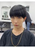 韓国風ナチュラルシースルーマッシュ