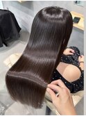 shinkaストレート(髪質改善縮毛)＋艶出しトリートメント