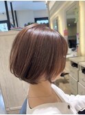 大人ショートボブ