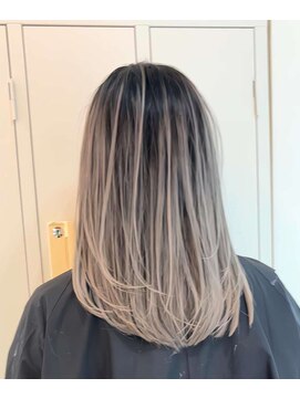 ヘアーメイク コラソン(hair make corazon) 似合わせカットメルティカラー着物フェミニンロング