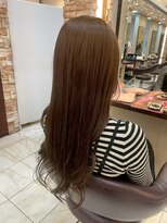 ルページ 千葉(lpage)&nbsp;髪質改善/顔周りレイヤーカット/グレージュ[千葉/千葉駅]