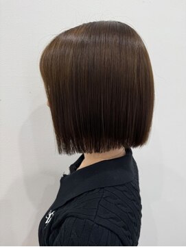 ボブヘアー小顔