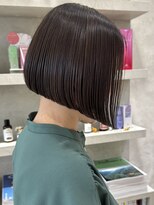 シベルバレー 横浜(sibell)&nbsp;＊30代40代ミニボブレイヤー丸みボブ前髪なしボブ顔周りレイヤー