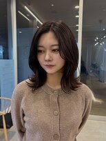 エクリジユウガオカ(equri Jiyugaoka)&nbsp;肩に当たる長さの方におすすめ/外はねボブ/10代/20代/30代