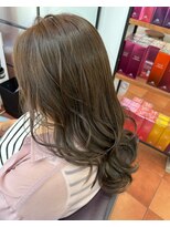 セットアップ 倉敷美和店(SET-UP)&nbsp;ロングレイヤー/マロンベージュ似合わせカット