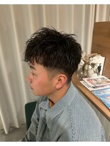 ギネス(Giness)&nbsp;低めフェードパーマ