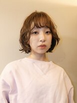 テテ ニコ(tete nico)&nbsp;【高橋啓太 】ミニボブ　×  ニュアンスパーマ