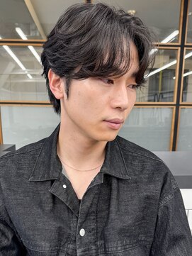 ソアメンズ 渋谷(soar men's) 20代30代向け◎ビジネスニュアンスパーマツーブロック