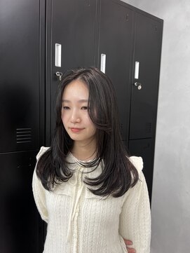 エル 北千住(elu) バブみレイヤー_メルティカラーフェミニンロング似合わせカット